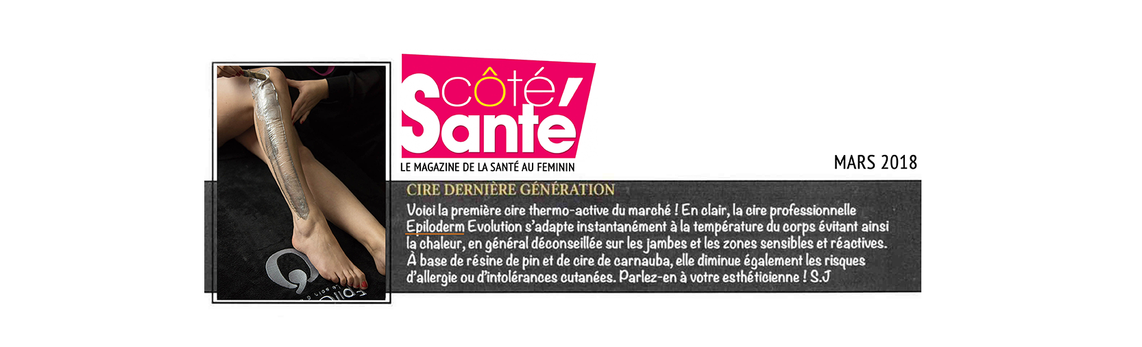 côté santé_article_épiloderm_cire_dernière_génération