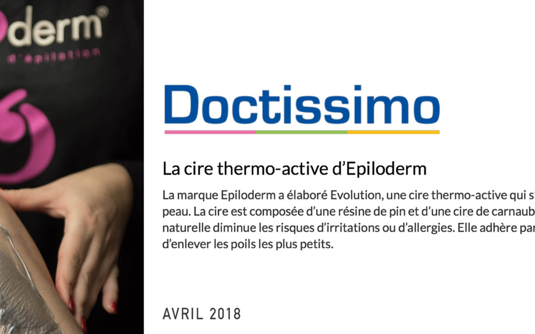 ACTUALITES / VU SUR DOCTISSIMO / AVRIL 2018