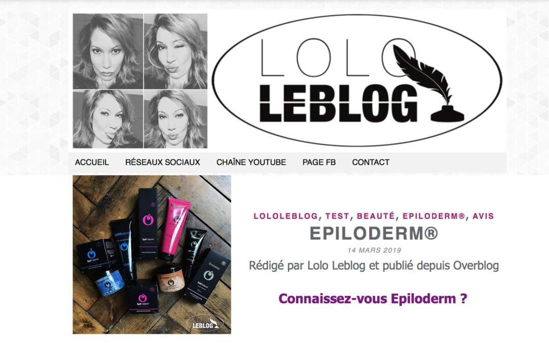 ACTUALITES / VU SUR LOLOLEBLOG.COM / MARS 2019