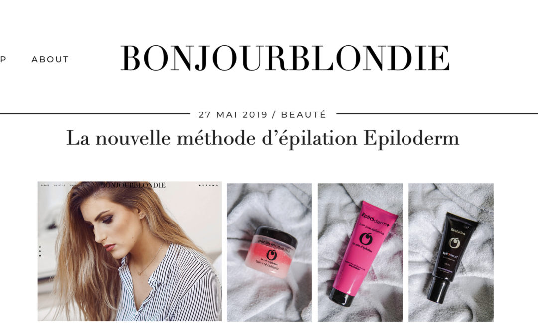 ACTUALITES / VU SUR BONJOURBLONDIE.COM / MAI 2019