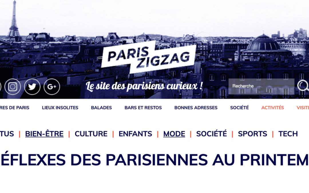 ACTUALITES / VU SUR PARISZIGZAG.FR / AVRIL 2019